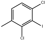 Benzene, 1,3-dichloro-2-iodo-4-methyl- Structure