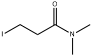 Propanamide, 3-iodo-N,N-dimethyl- Struktur