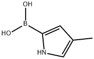 BORONIC ACID, B-(4-METHYL-1H-PYRROL-2-YL)-, 2070921-94-5, 结构式