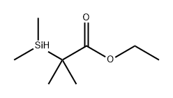 Propanoic acid, 2-(dimethylsilyl)-2-methyl-, ethyl ester