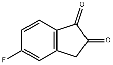 5-fluoro-1H-indene-1,2(3H)-dione 化学構造式