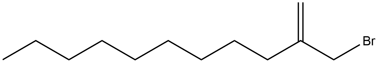 2-(Bromomethyl)-1-undecene 结构式