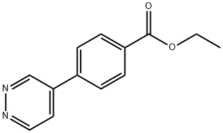 4-(4-pyridazinyl)-Benzoic acid ethyl ester|