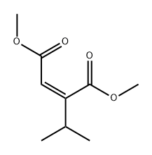 2-Butenedioic acid, 2-(1-methylethyl)-, 1,4-dimethyl ester, (2Z)- 结构式