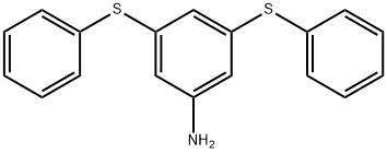BENZENAMINE, 3,5-BIS(PHENYLTHIO)-,208038-92-0,结构式