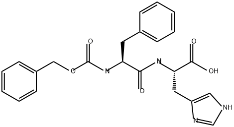 L-Histidine, N-[(phenylmethoxy)carbonyl]-L-phenylalanyl- (9CI) 结构式