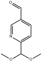 6-(Dimethoxymethyl)pyridine-3-carbaldehyde Structure