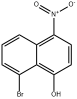 8-溴-4-硝基萘-1-醇,208191-69-9,结构式