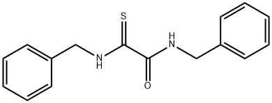 Acetamide, N-(phenylmethyl)-2-[(phenylmethyl)amino]-2-thioxo- Struktur