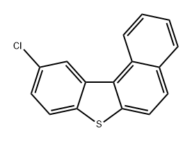 Benzo[b]naphtho[1,2-d]thiophene, 10-chloro- Struktur