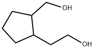 Cyclopentaneethanol, 2-(hydroxymethyl)- Structure