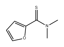 2-呋喃碳硫酰胺,N,N-二甲基, 20876-85-1, 结构式