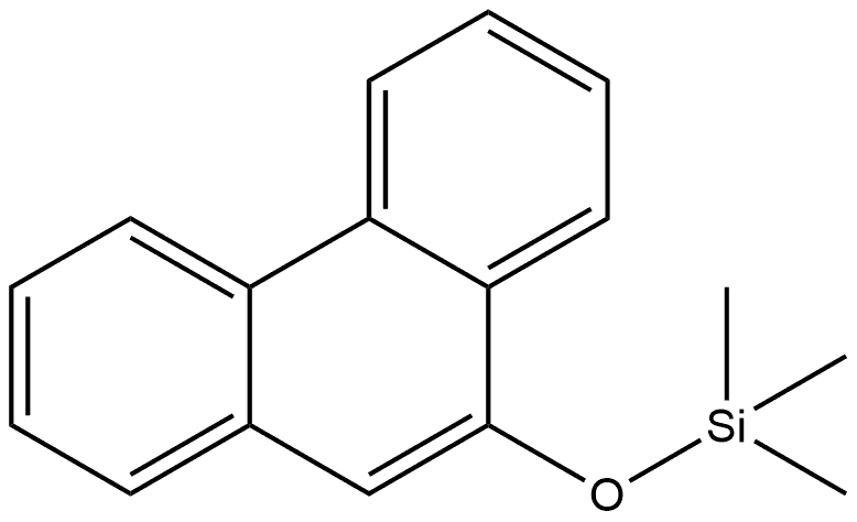 9-[(Trimethylsilyl)oxy]phenanthrene Structure