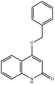 2(1H)-Quinolinone, 4-(phenylmethoxy)- Structure