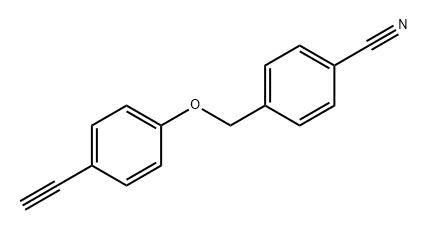 Benzonitrile, 4-[(4-ethynylphenoxy)methyl]-|