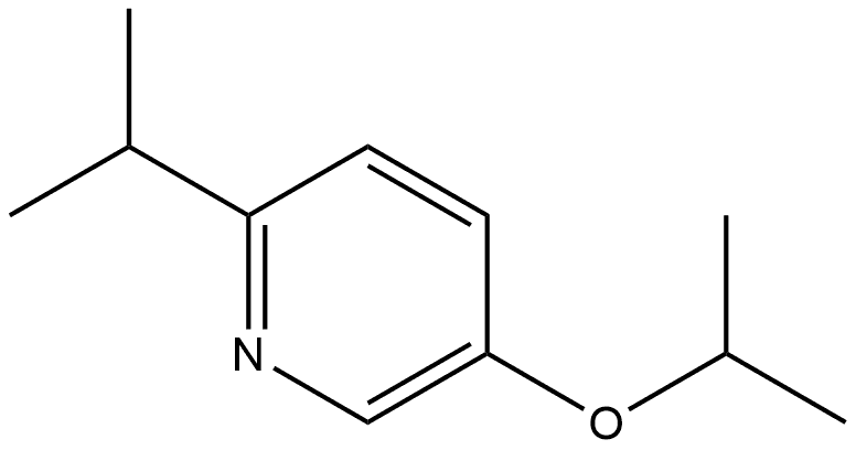 5-(1-Methylethoxy)-2-(1-methylethyl)pyridine Structure