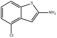 Benzo[b]thiophen-2-amine, 4-chloro- Struktur