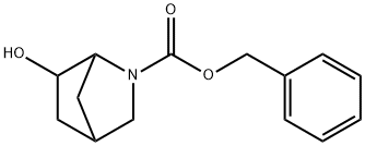 benzyl 6-hydroxy-2-azabicyclo[2.2.1]heptane-2-carboxylate Struktur