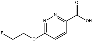 6-(2-fluoroethoxy)pyridazine-3-carboxylic acid|