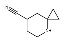 4-Azaspiro[2.5]octane-7-carbonitrile Structure