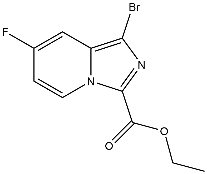 ethyl 1-bromo-7-fluoroimidazo[1,5-a]pyridine-3-carboxylate|