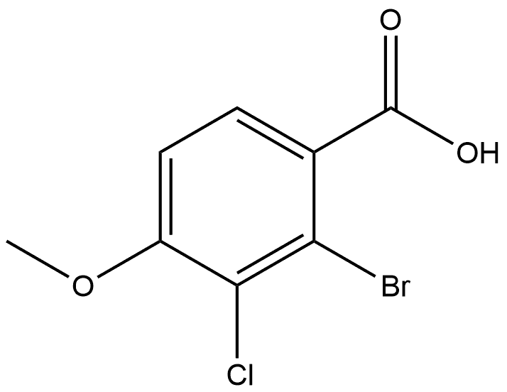 2-Bromo-3-chloro-4-methoxybenzoic acid|