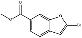 2-溴苯并呋喃-6-羧酸甲酯, 2090364-75-1, 结构式