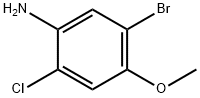 5-Bromo-2-chloro-4-methoxybenzenamine Struktur