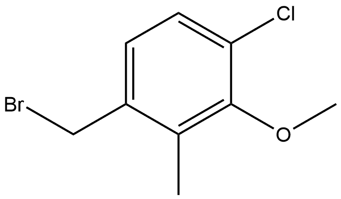 2090517-12-5 1-(Bromomethyl)-4-chloro-3-methoxy-2-methylbenzene