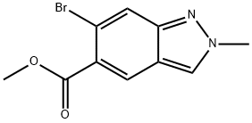 Methyl 6-bromo-2-methyl-2H-indazole-5-carboxylate|
