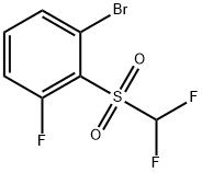 2-Bromo-6-fluorophenyl difluoromethyl sulphone|