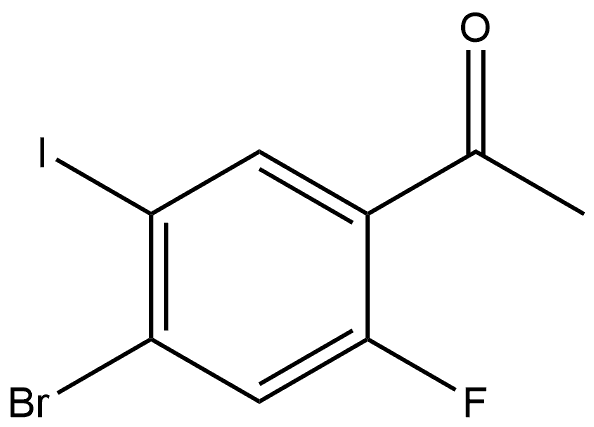 2090805-90-4 1-(4-Bromo-2-fluoro-5-iodo-phenyl)-ethanone