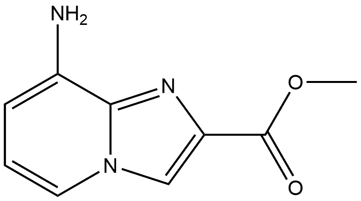 Methyl 8-aminoimidazo[1,2-a]pyridine-2-carboxylate 结构式