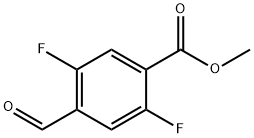 Methyl 2,5-difluoro-4-formylbenzoate 结构式