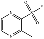 3-methylpyrazine-2-sulfonyl fluoride 结构式