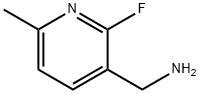 3-Pyridinemethanamine, 2-fluoro-6-methyl- Structure