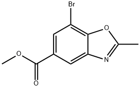 2091139-27-2 methyl 7-bromo-2-methyl-1,3-benzoxazole-5-carboxylate