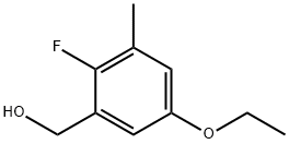 (5-Ethoxy-2-fluoro-3-methylphenyl)methanol,2091142-16-2,结构式