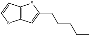 2-Pentylthieno[3,2-b]thiophene Structure