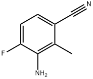 3-氨基-4-氟-2-甲基苄腈, 2091256-91-4, 结构式