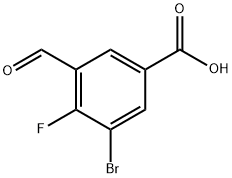 2091299-92-0 3-溴-4-氟-5-甲酰基苯甲酸