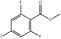 Benzoic acid, 2,6-difluoro-4-iodo-, methyl ester Structure