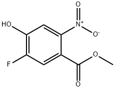 5-氟-4-羟基-2-硝基苯甲酸甲酯,2091403-18-6,结构式
