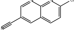 7-氯-1,8-萘啶-3-腈,2091456-52-7,结构式