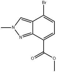 2091550-40-0 4-溴-2-甲基-2H-吲唑-7-羧酸甲酯