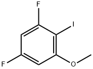 3,5-Difluoro-2-iodoanisole 结构式