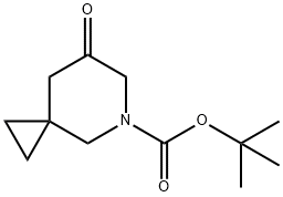 tert-Butyl 7-oxo-5-azaspiro[2.5]octane-5-carboxylate Struktur