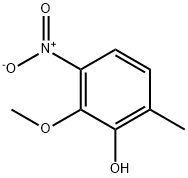 Phenol, 2-methoxy-6-methyl-3-nitro-,2091864-62-7,结构式