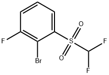 2091952-34-8 2-Bromo-3-fluorophenyl difluoromethyl sulphone