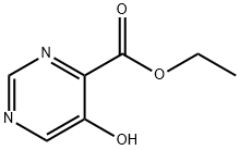 4-Pyrimidinecarboxylic acid, 5-hydroxy-, ethyl ester Structure